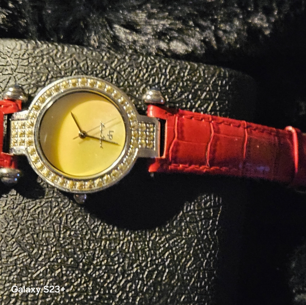 Lucien Piccard Iced Out With MOP Dial - Picture 5 of 7
